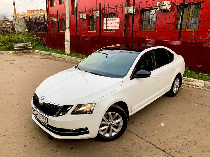 Рейлинги на Skoda Octavia a7