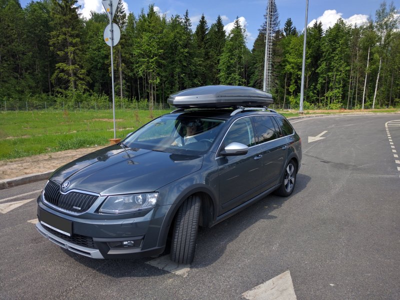 Thule на Октавия а5