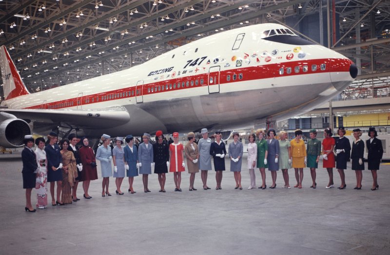 Боинг 747 первый полет