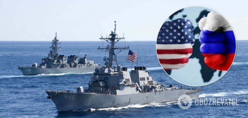 Столкновение кораблей ВМС США И СССР В чёрном море 1988