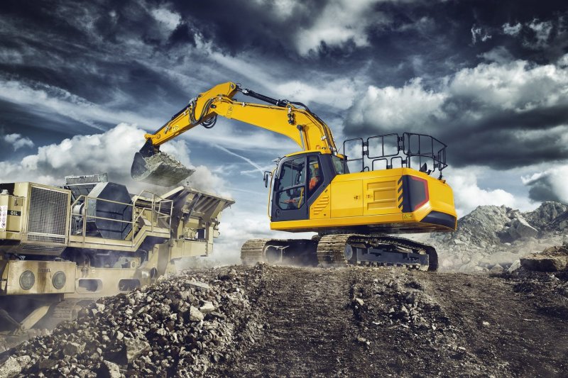 JCB 400 экскаватор