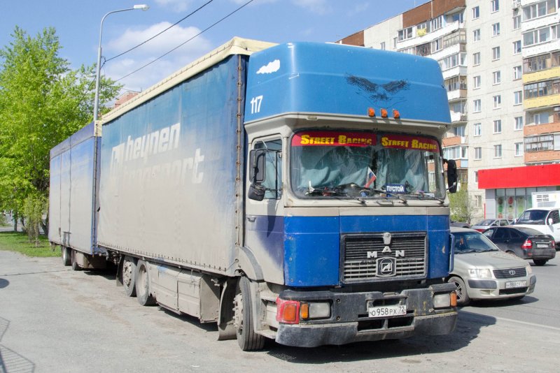 Ман 17232 бортовой
