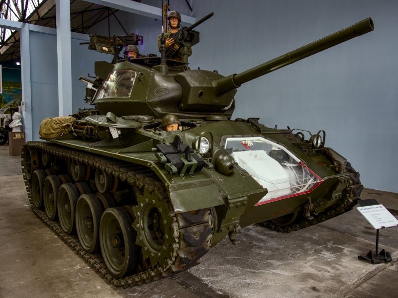 Американский танк м24 Чаффи