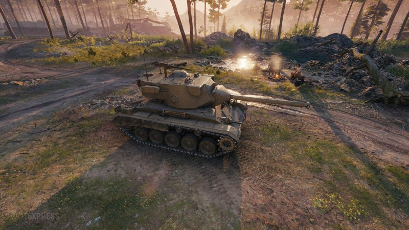 Легкий танк m24 Chaffee
