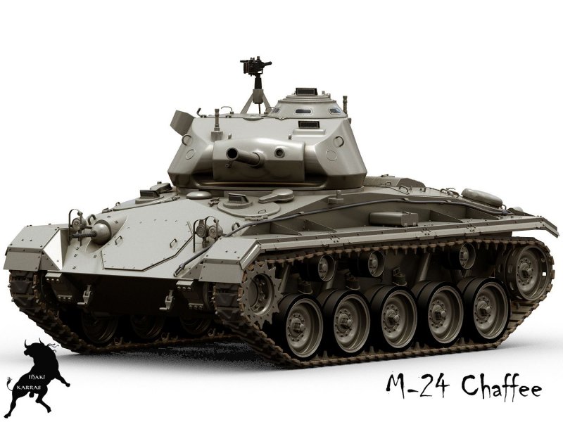 М24е2 super Chaffee WOT