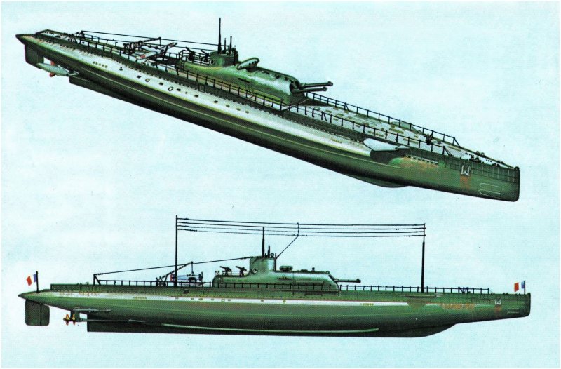 Подводная лодка Сюркуф 1929