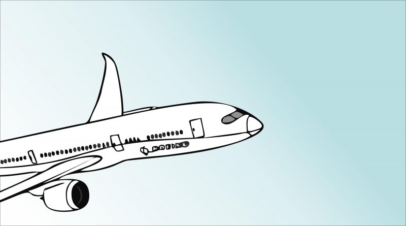 Нарисовать Боинг 747