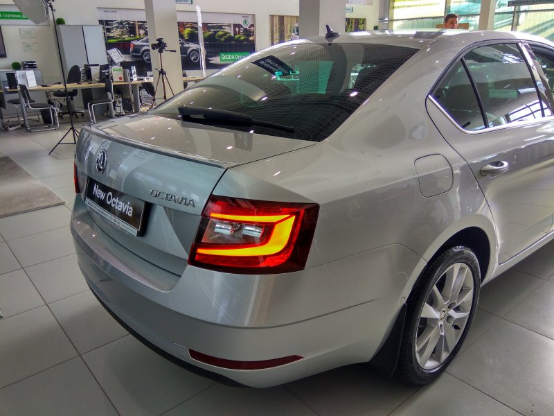 Skoda Octavia a7 матовая