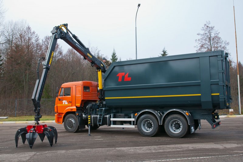 КАМАЗ-6520 ломовоз Palfinger