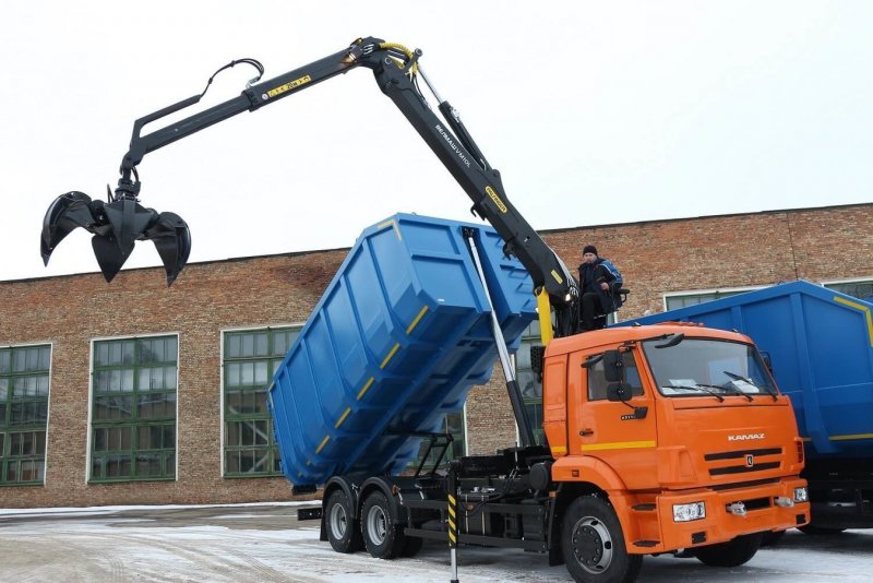 КАМАЗ 65115 металловоз