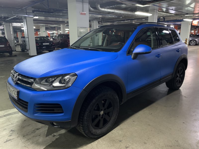 WV Touareg 1 покрытие раптором