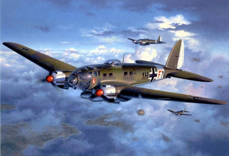 Самолет Heinkel he 111