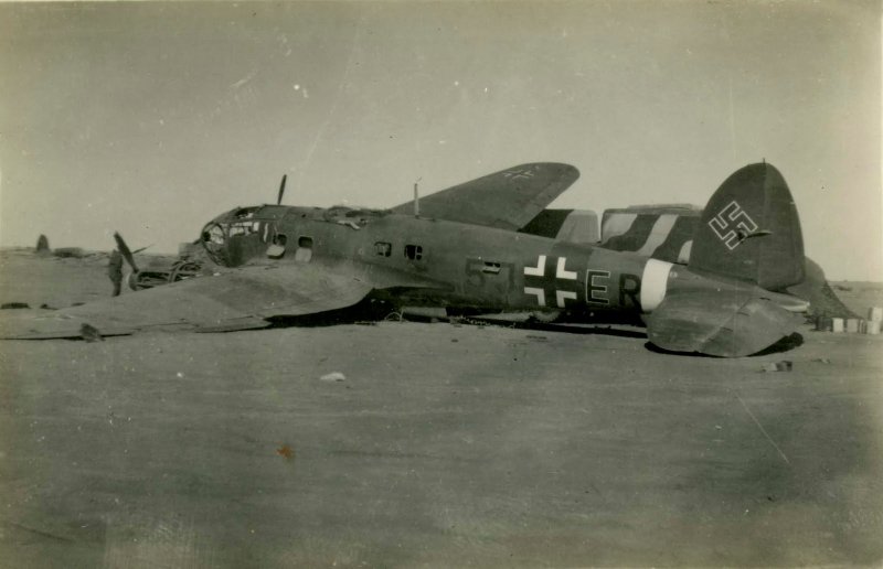 Немецкий бомбардировщик he-111