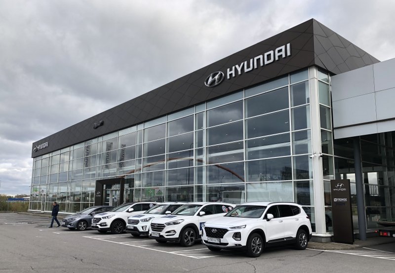 Дакар Hyundai на Таллинской