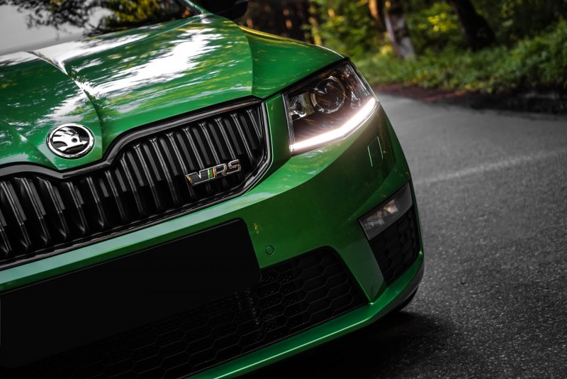 Octavia RS a7 Green