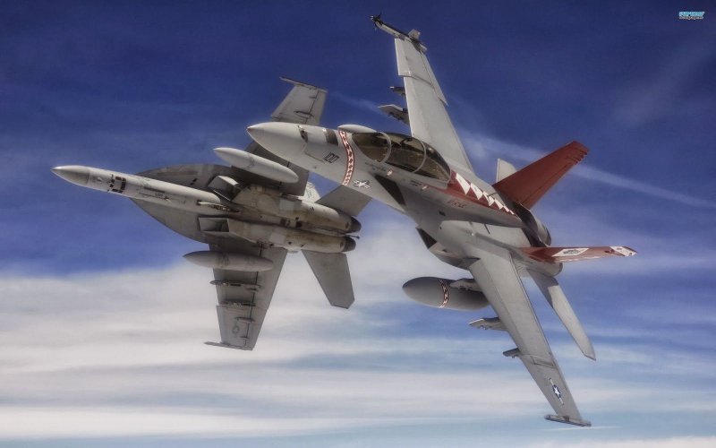 Шершень f/a-18 super Hornet