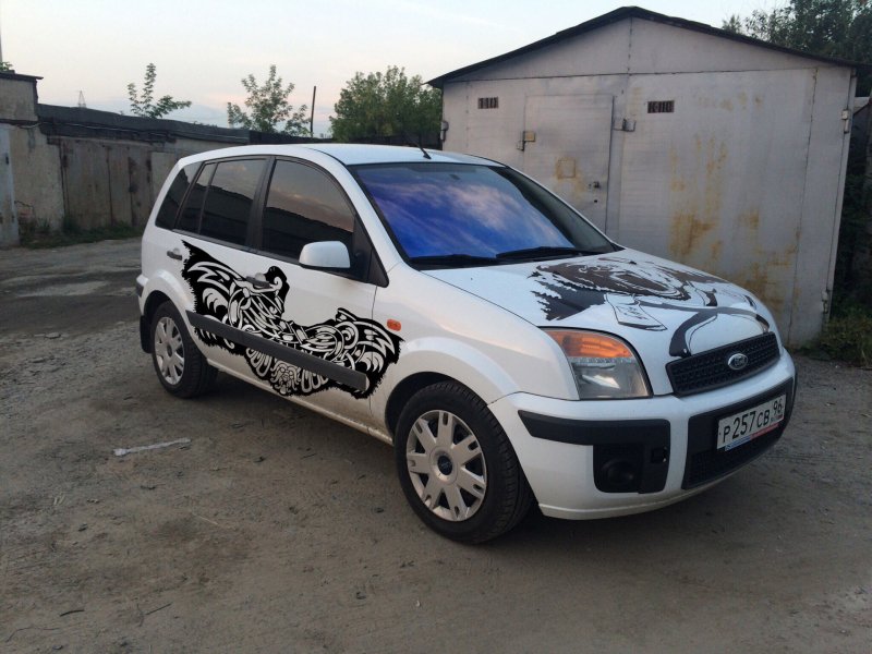 Ford Fusion 2008 черный