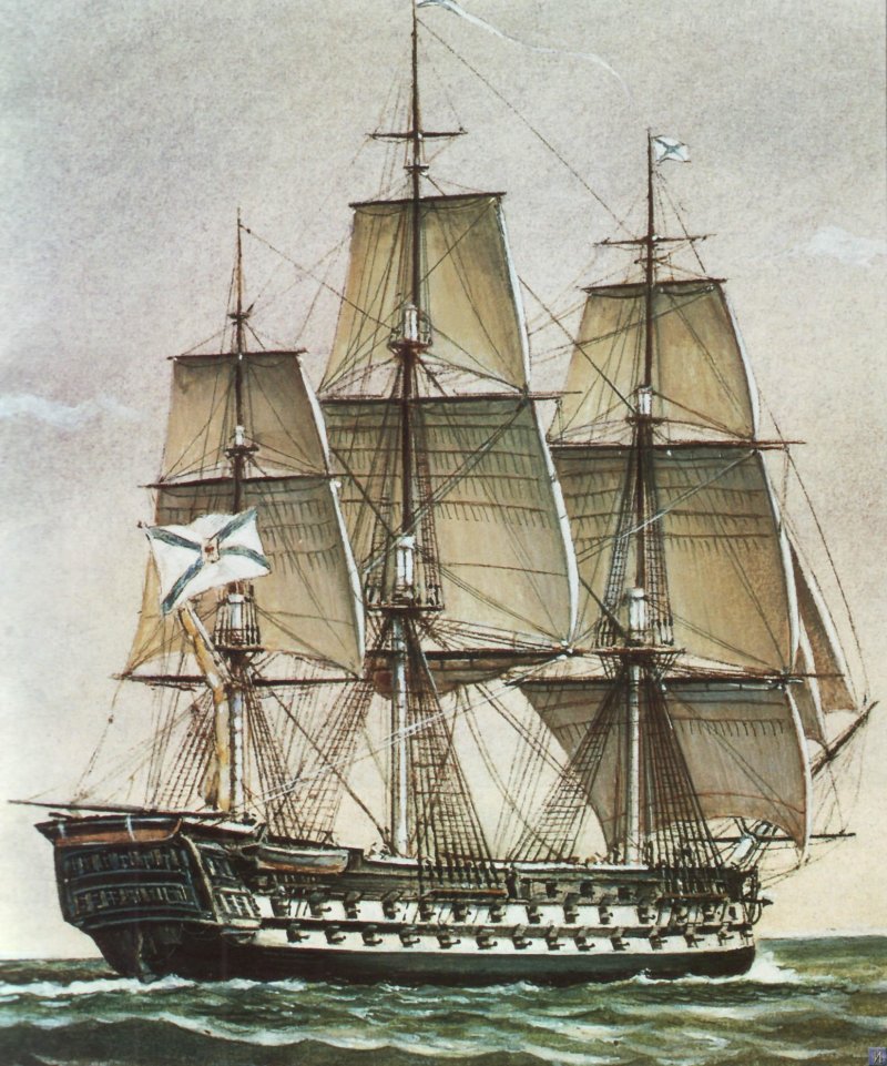 Азов линейный корабль, 1826