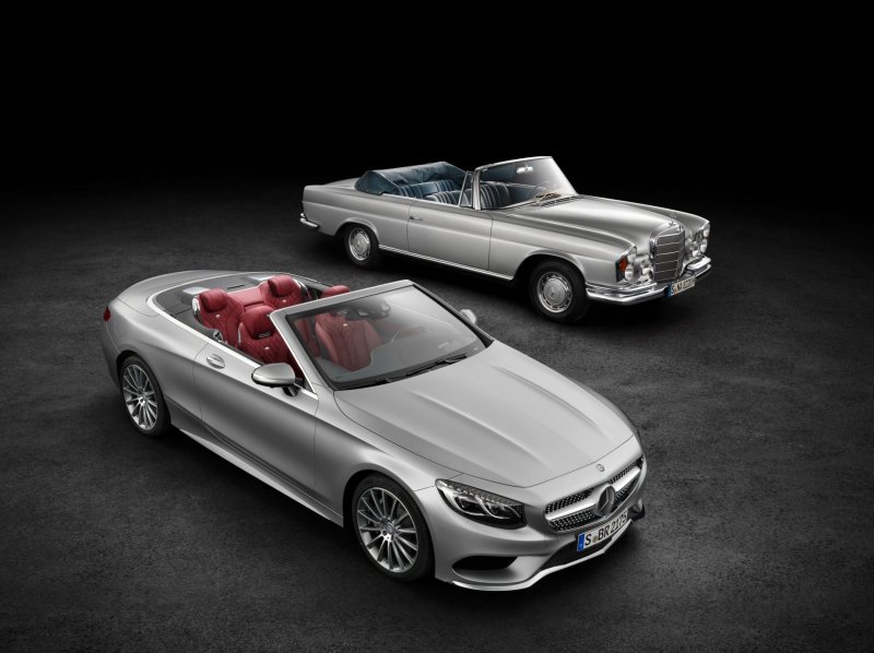 Мерседес кабриолет s class