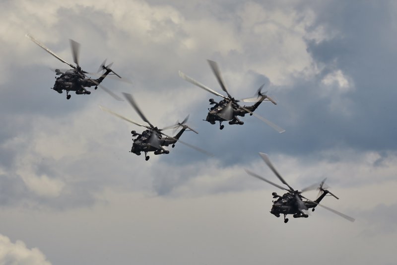 Ми-35мс армейский ударный вертолёт