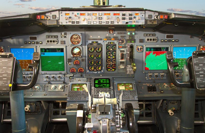 Салон самолёта Боинг 737-800