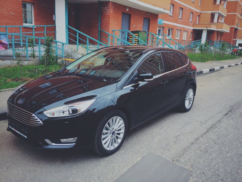 Ford Focus 3 Hatchback черный