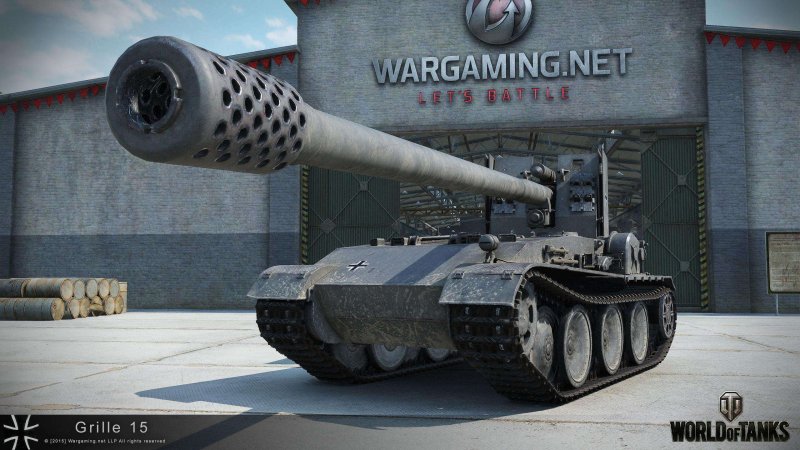 Танк гриль 15 в World of Tanks