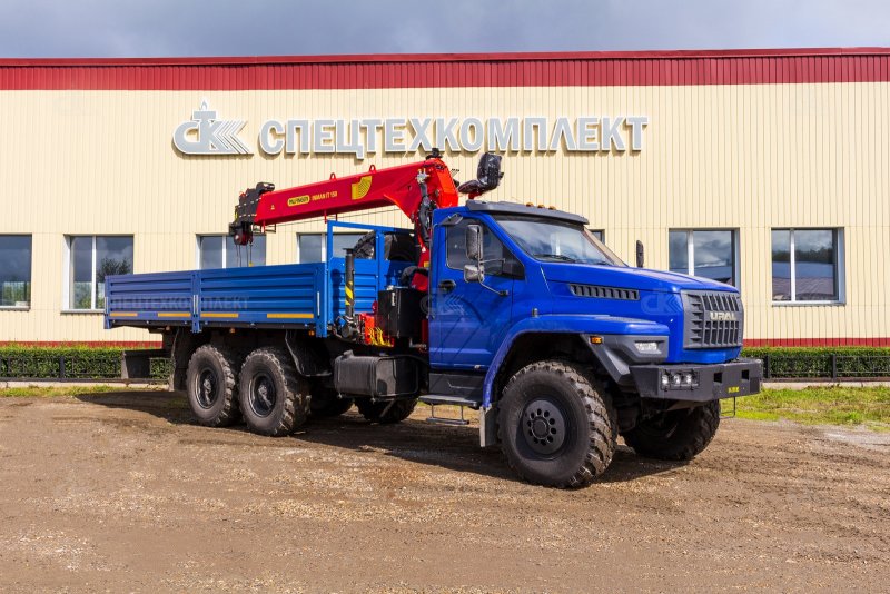 Бортовой Урал next с КМУ ИТ-150