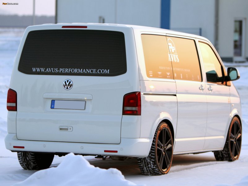VW t5 белый тюнинг