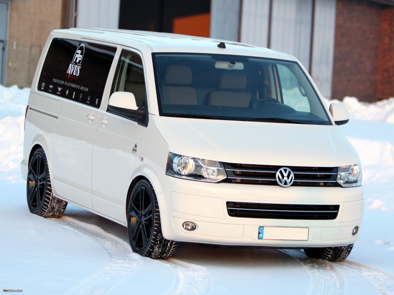 VW Transporter t5 White