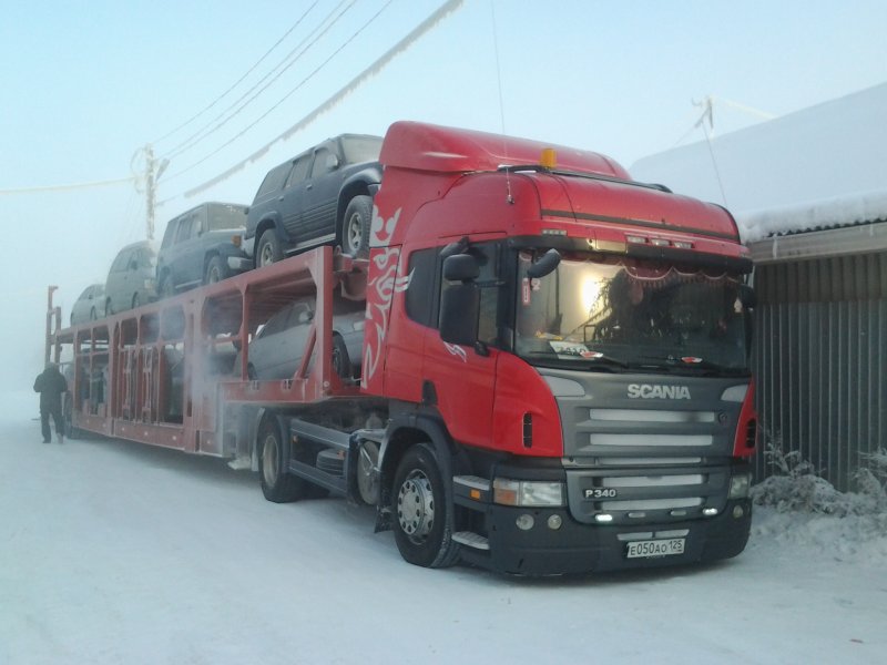 Автовоз Скания 2021