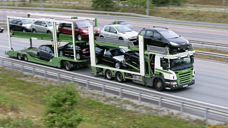 Scania p340 автовоз