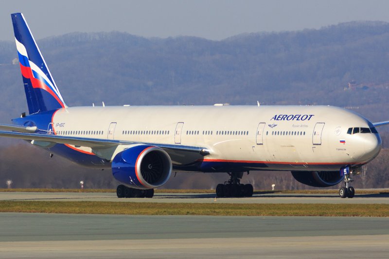 Самолёт Боинг 777-300 Аэрофлот