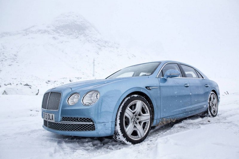 Bentley Continental Flying Spur Blue