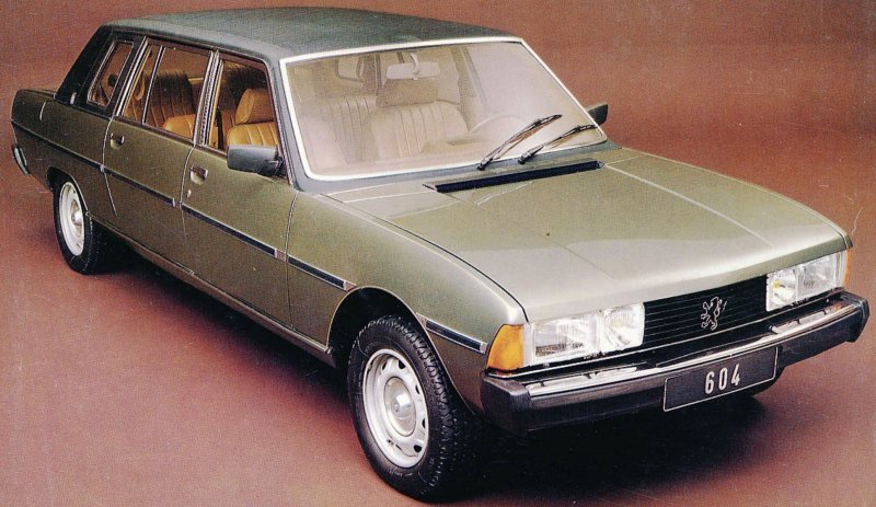 Peugeot 604 фото салона