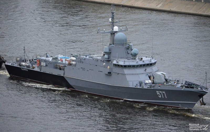 Малый ракетный корабль «град» на Балтийском флоте
