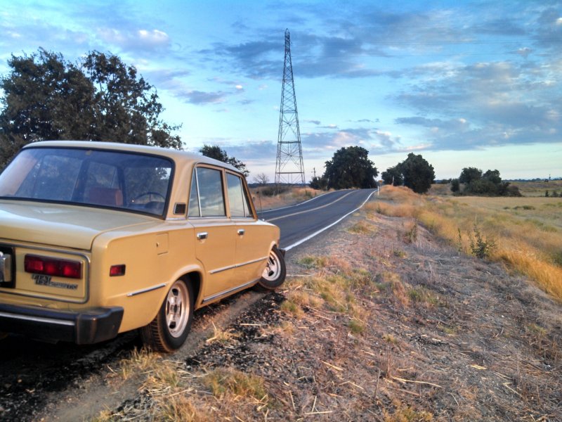 Fiat 124 и ВАЗ 2106