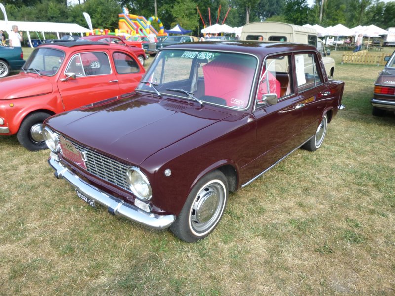 Fiat 124 и ВАЗ 2101