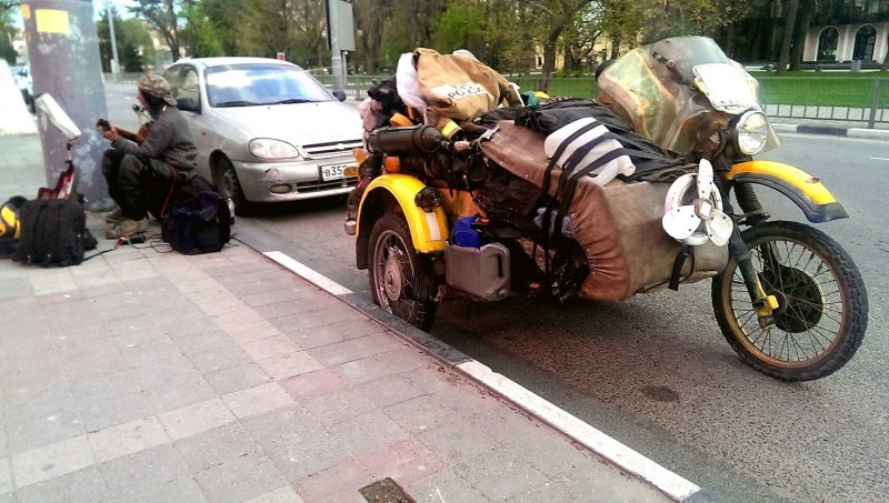 Мотоцикл Рэт стайл