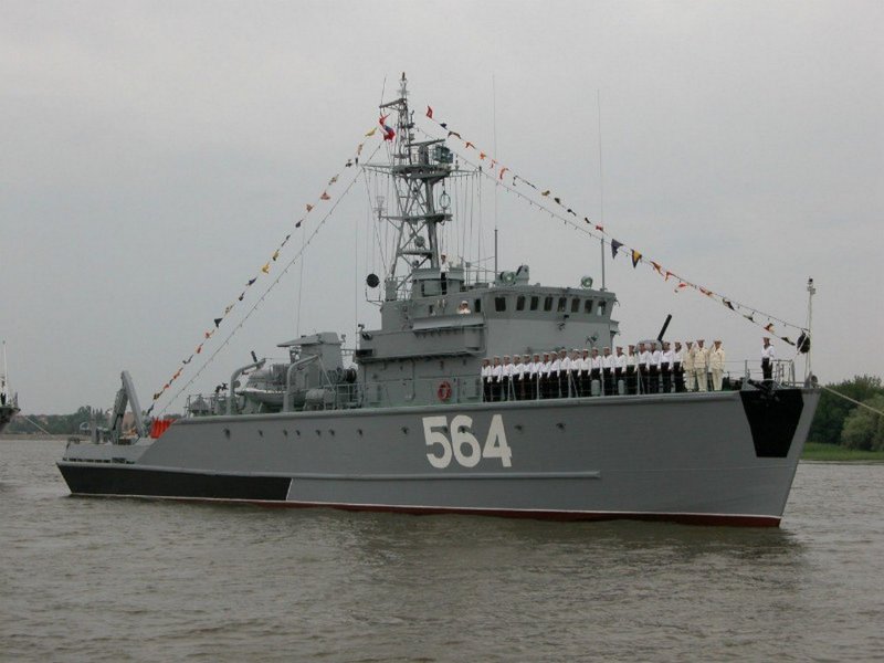 Базовый тральщик Герман Угрюмов проекта 1265