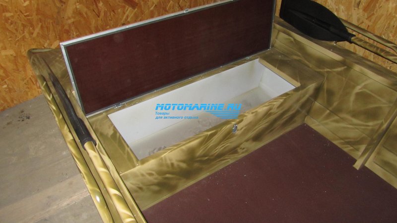Алюминиевая лодка Вятка профи 38