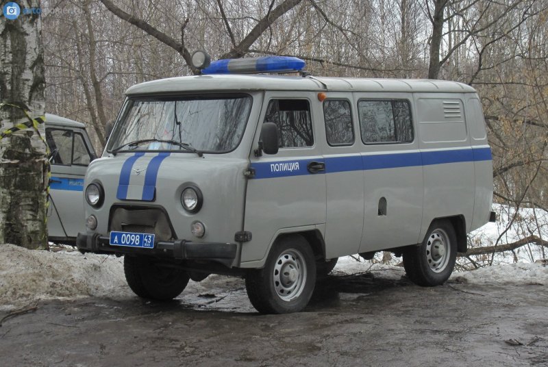 УАЗ 452 полиция