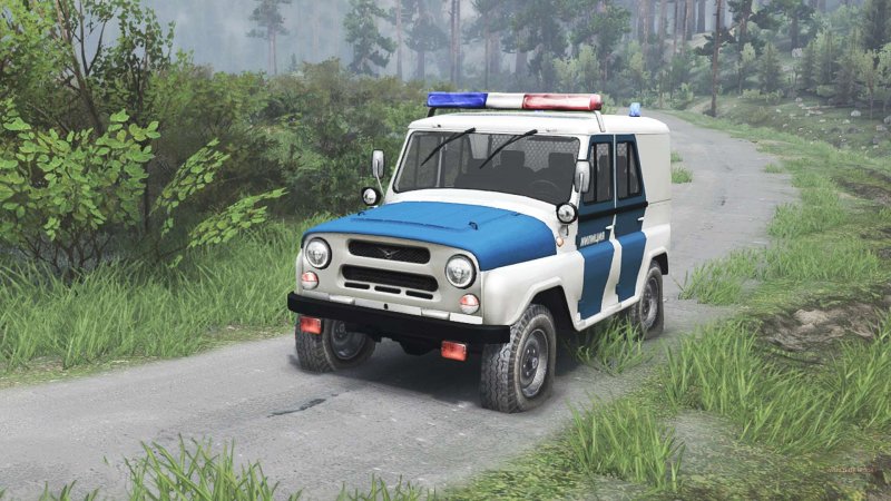 УАЗ 315195 Хантер полиция