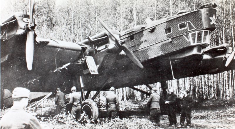 ТБ-3 бомбардировщик