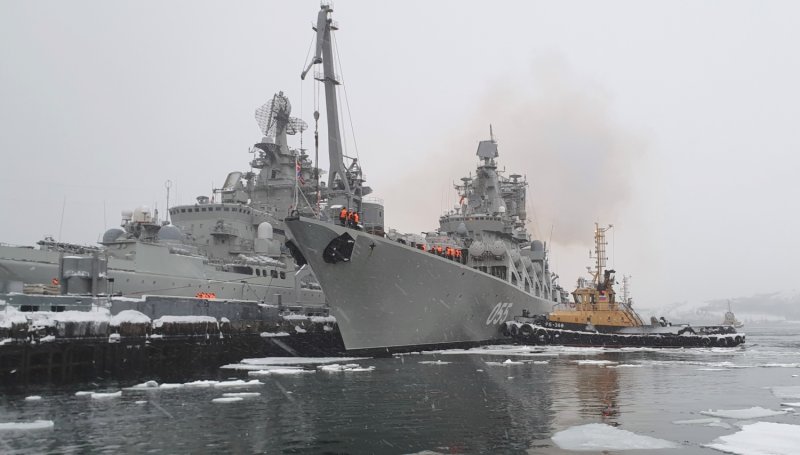 Пётр Великий крейсер Североморск