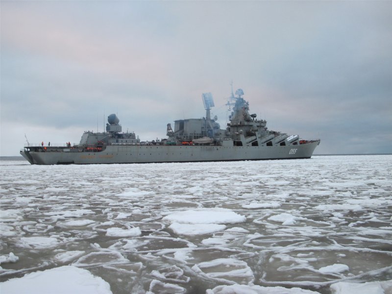 Фрегат Адмирал горшков в Североморске
