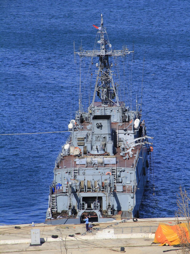 Морской тральщик Железняков