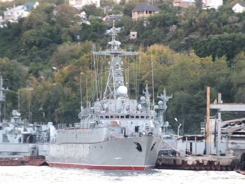 Морской тральщик Железняков