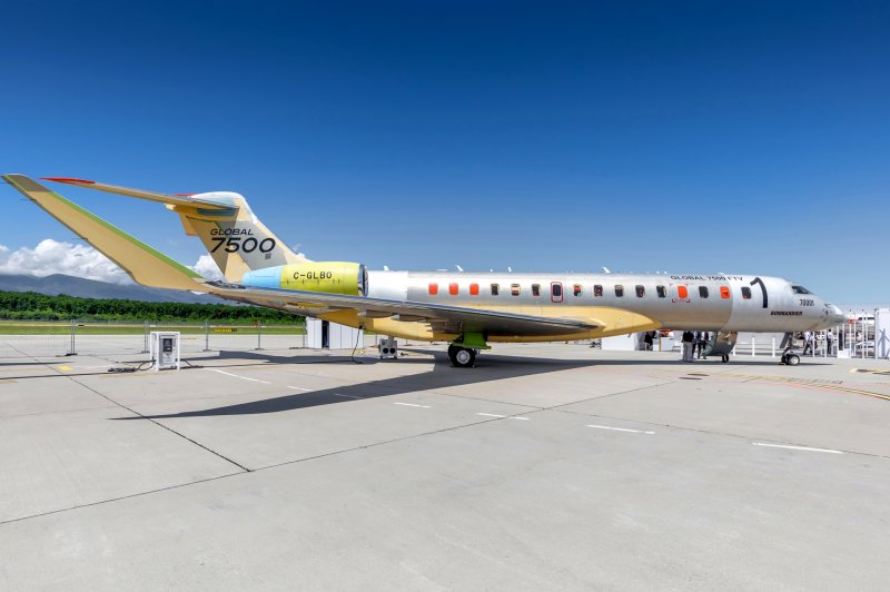 Bombardier Global 7500 салон