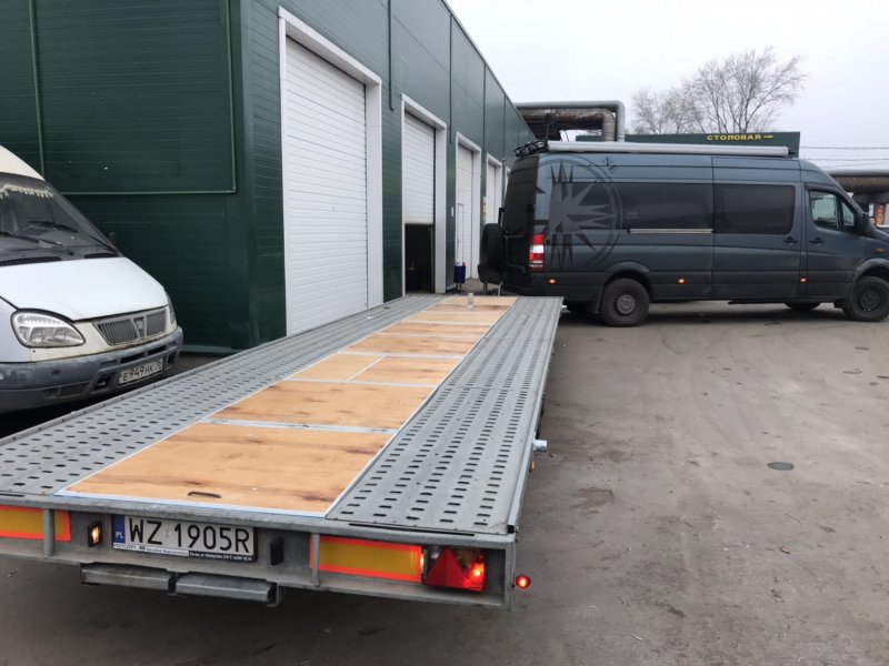 Mercedes-Benz Sprinter прицепы